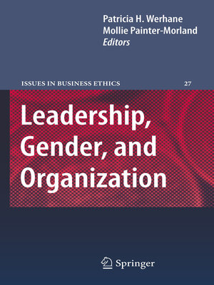 cover image of Leadership, Gender, and Organization